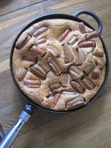 Photo of Toad in the hole made i iron frying pan